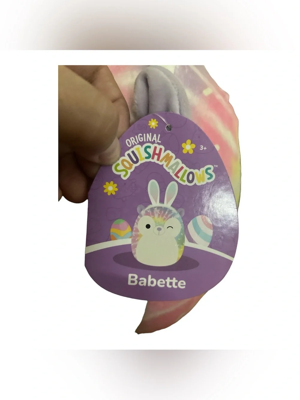 Squishmallows Babette the Hedgehog Easter Themed Plush